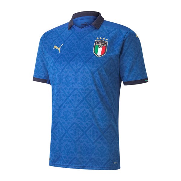 Camiseta Italia 1ª Kit 2020 Azul